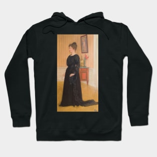 Portrait of Mrs Signe Thiel by Carl Larsson Hoodie